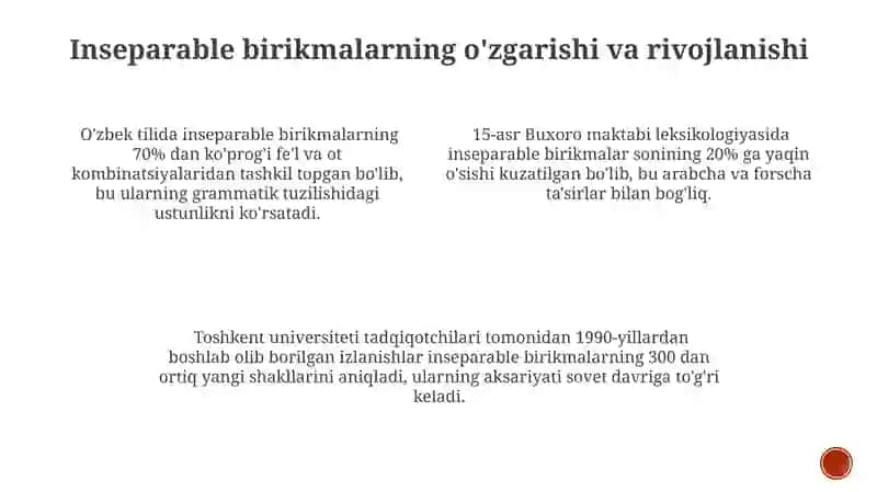 Ajralmas qo'shmalarning tuzilishi va xususiyatlari 3