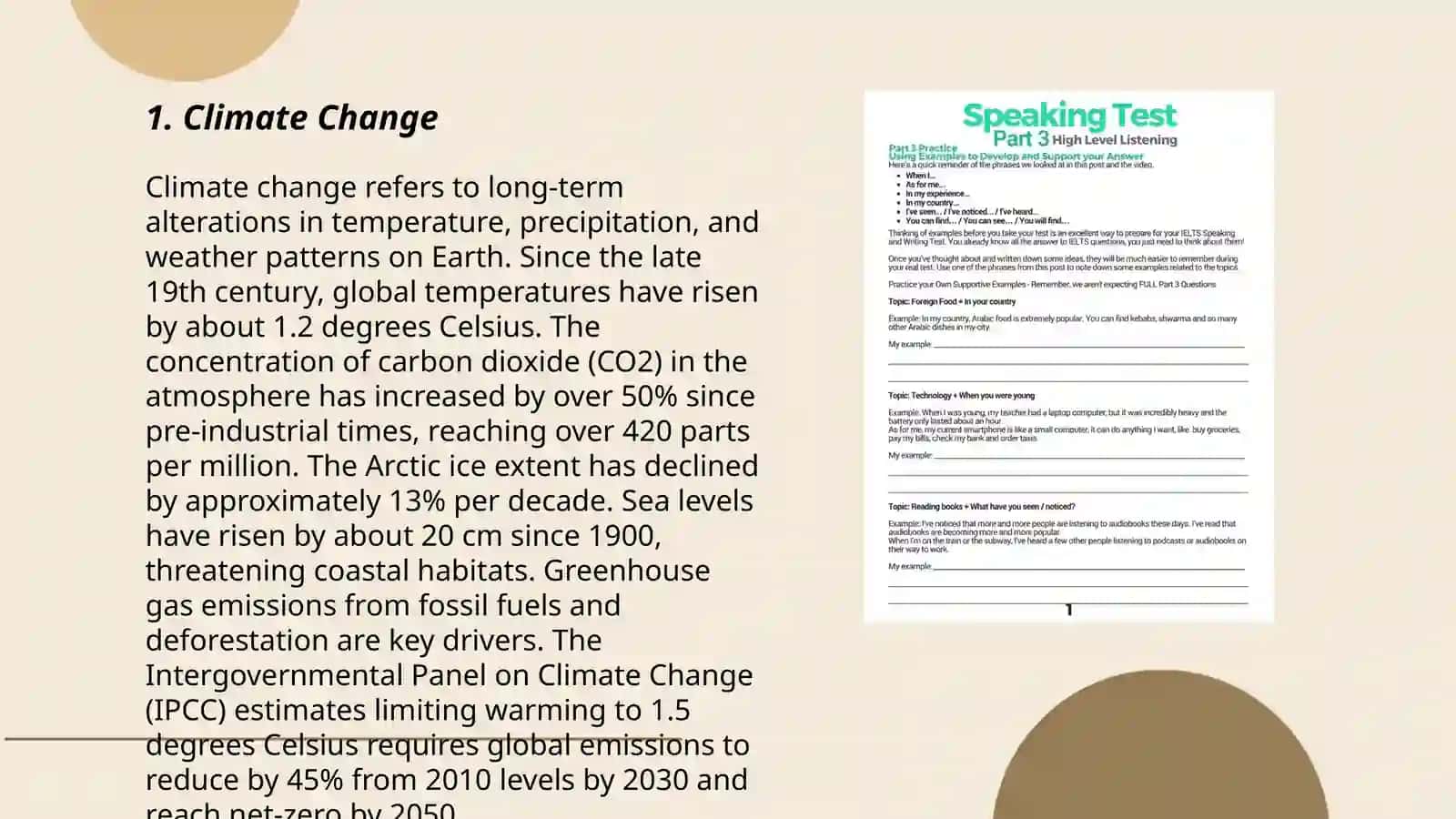 Climate Change 3