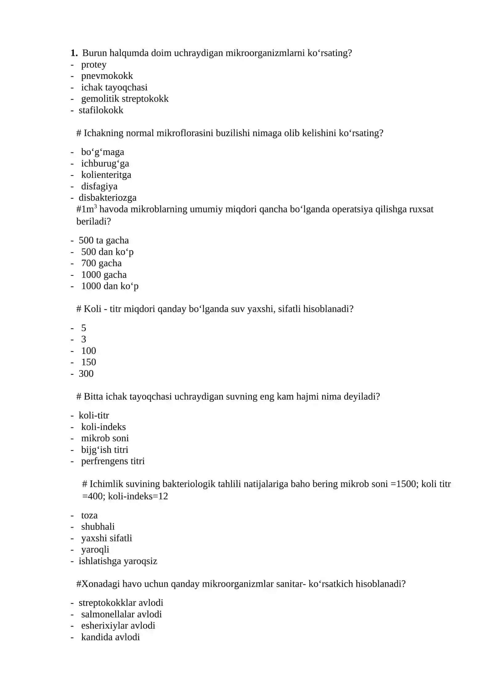 Mikroorganizmlarni amalda qo‘llash. Mikroorganizmlardan foydalanish sohalari 3