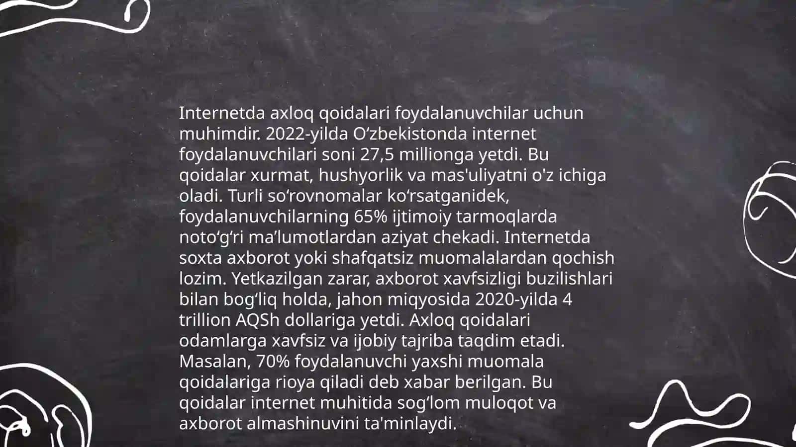 Internetda axloq qoidalari 3