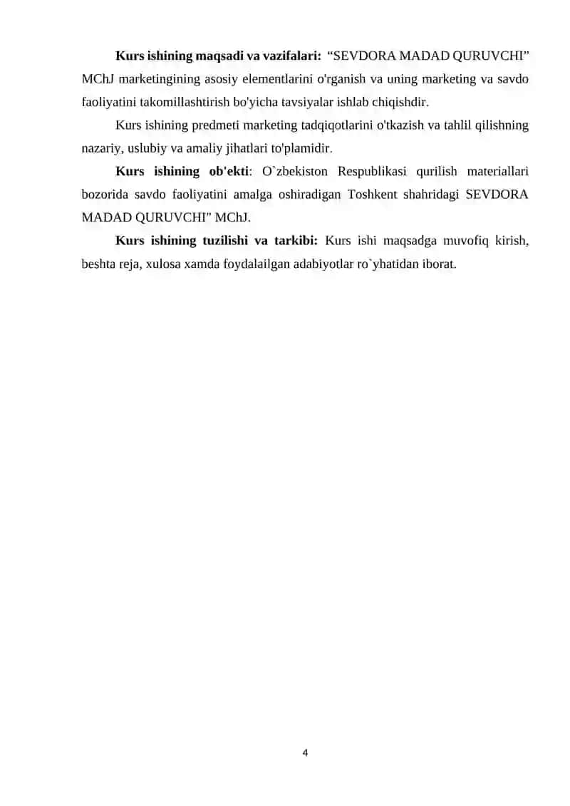 Savdo korxonalarida marketing tadqiqotlarini tashkil etish 3