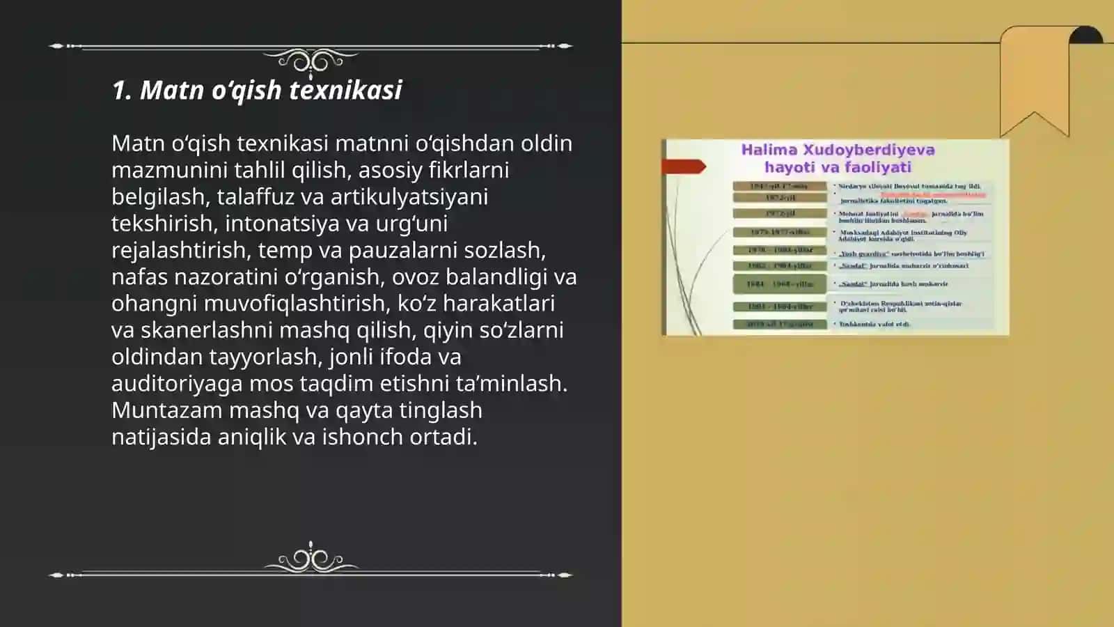 Matn o‘qish texnikasi 3