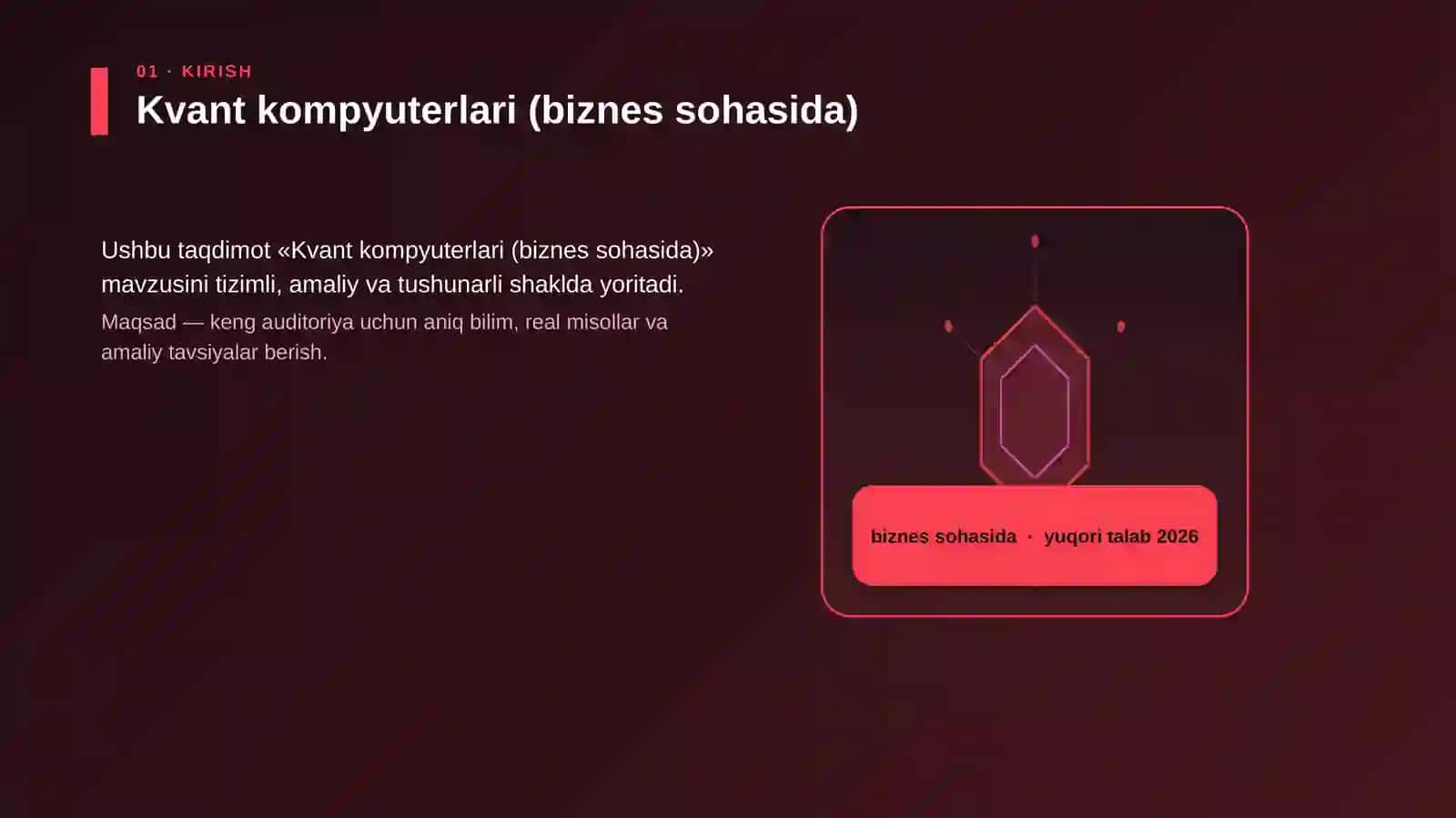 Kvant kompyuterlari (biznes sohasida) 3