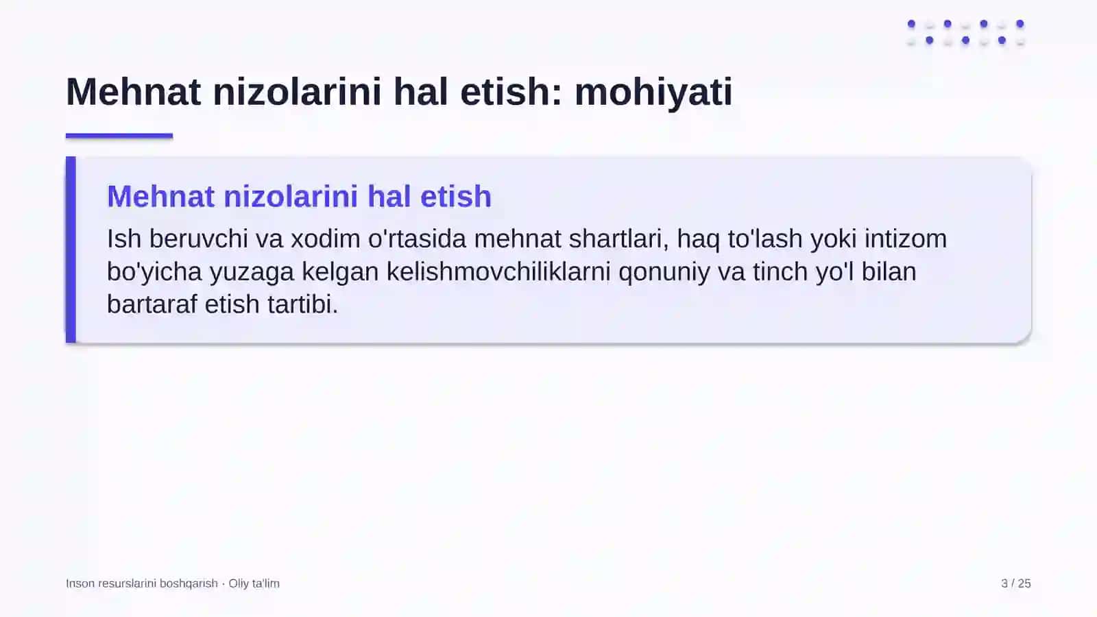 gilam to'qish korxonalarida mehnat nizolarini hal etish 7802 3