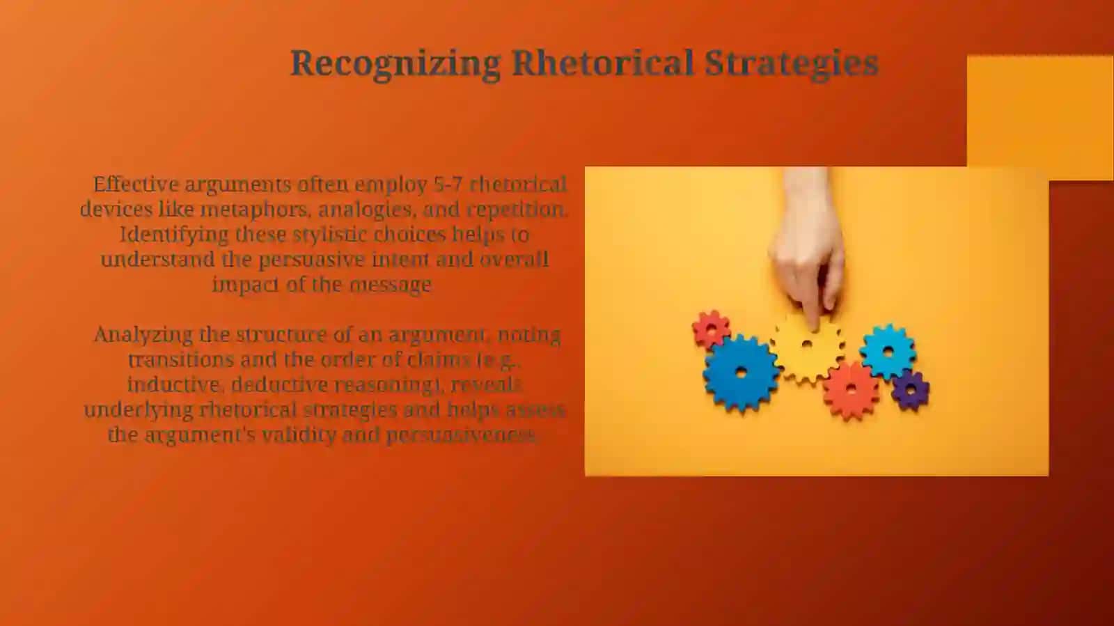 Developing critical approaches 3
