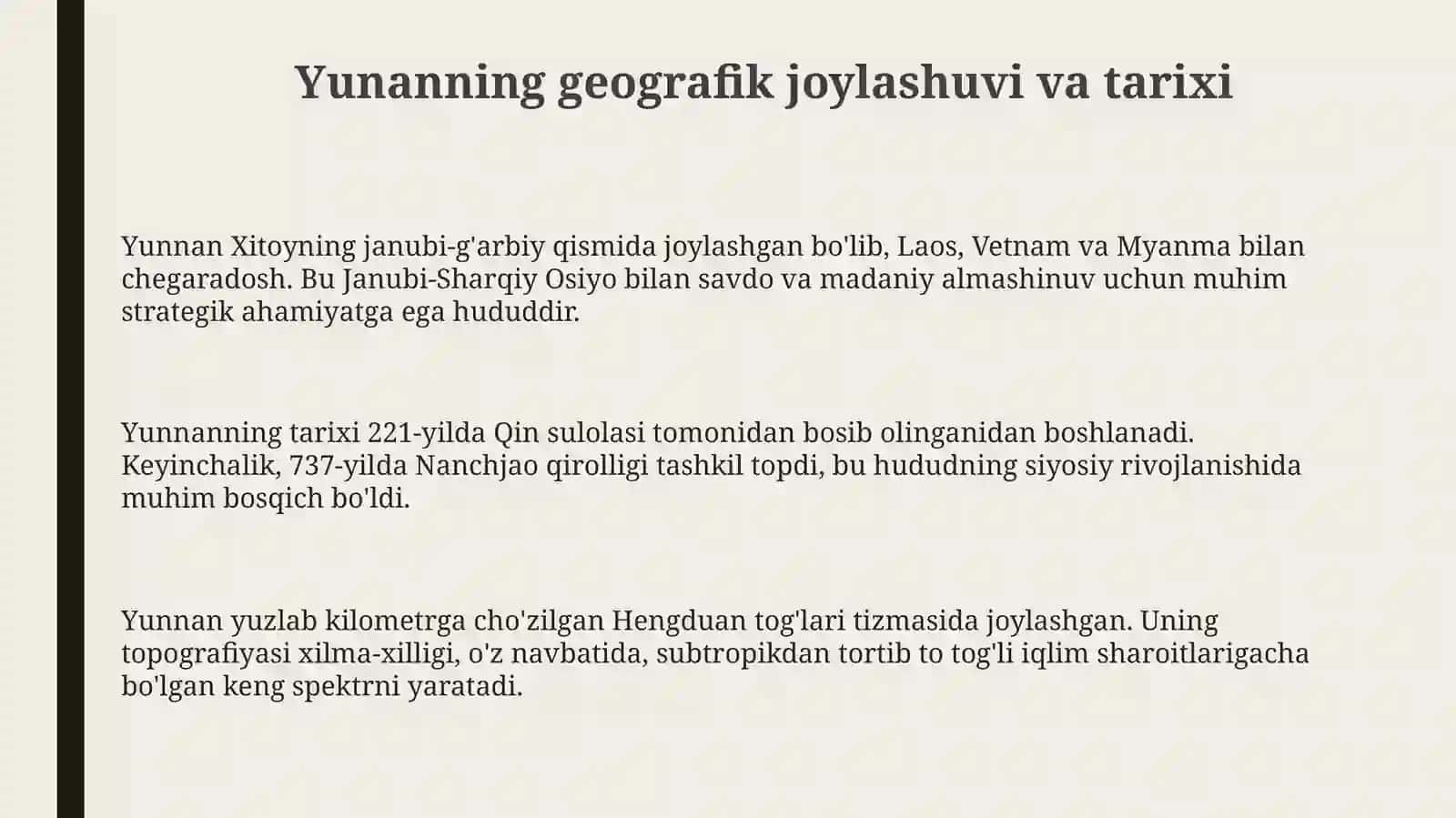 Yunnan: Geografiya, Tarix va Etnik Xilma-Xillik 3