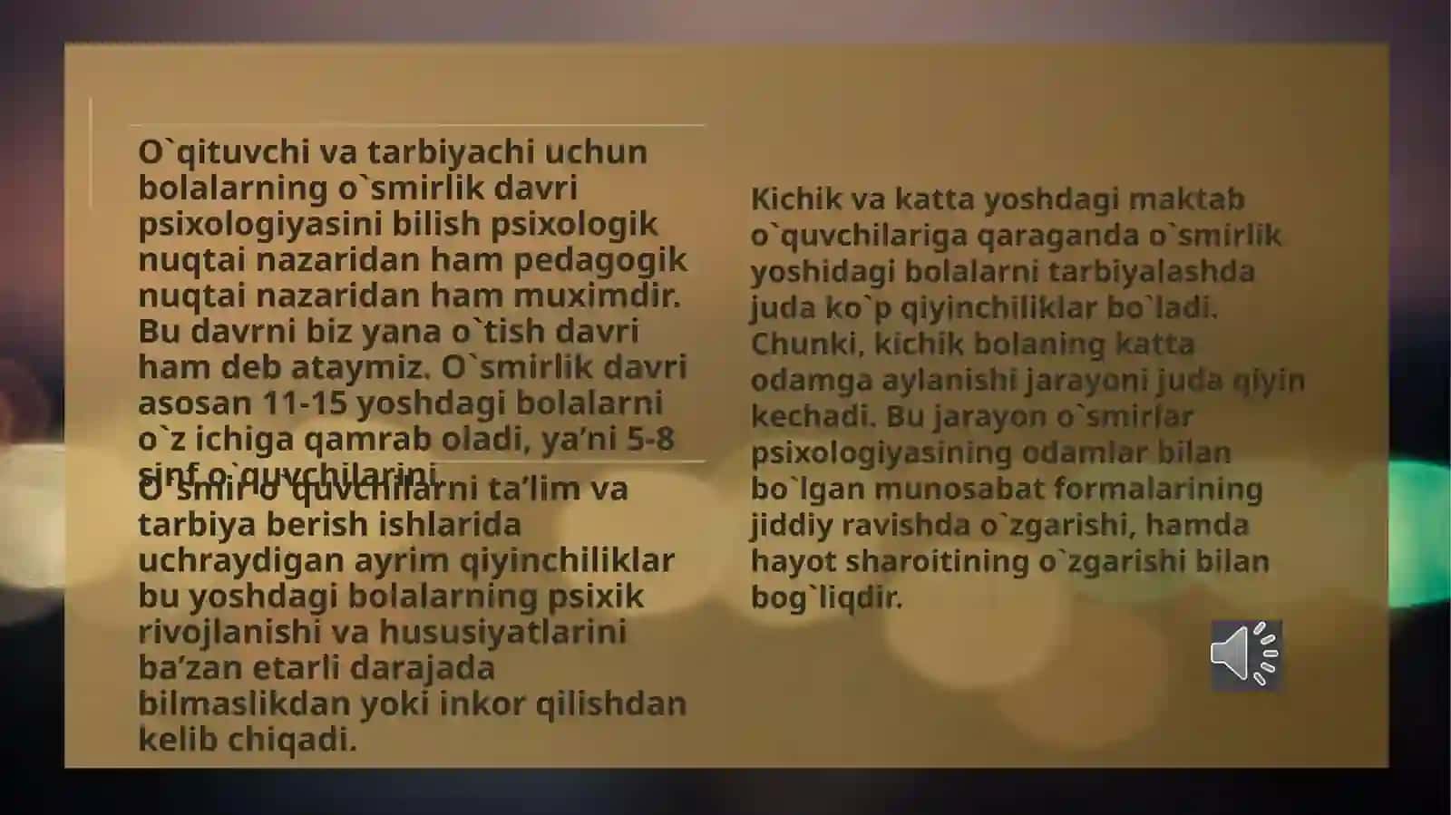 Oʻsmirlik davrida intelektual vaemotsional rivojlanish xususiyatlari 3