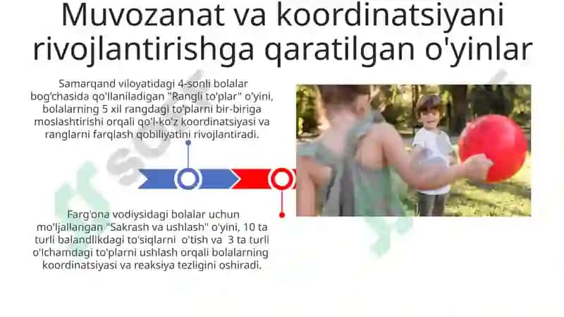 Maktabgacha yoshdagi bolalar uchun sport o'yinlari 3