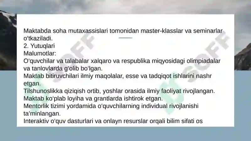 Yosh grammatikachilar maktabi 3