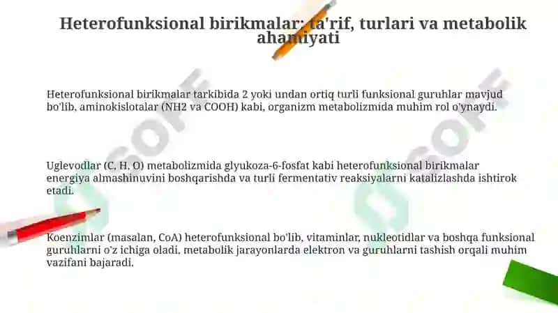 Heterofunksional birikmalar 3