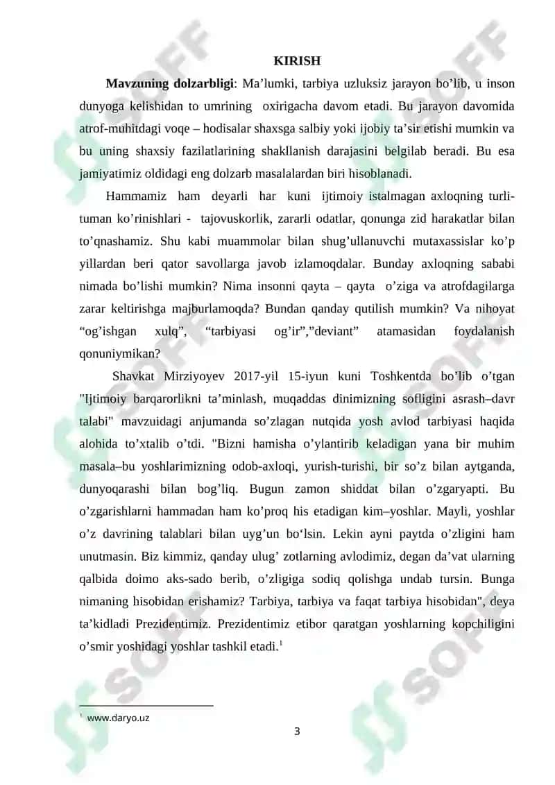 TARBIYASI OG’IR O’SMIRLAR - IJTIMOIY-PEDAGOGIK FAOLIYAT OBYEKTI SIFATIDA 3