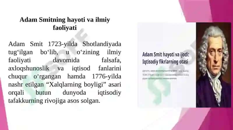 Adam Smitning qiy matning mehnat nazariyasi 3