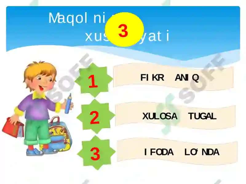 Maqollar 3
