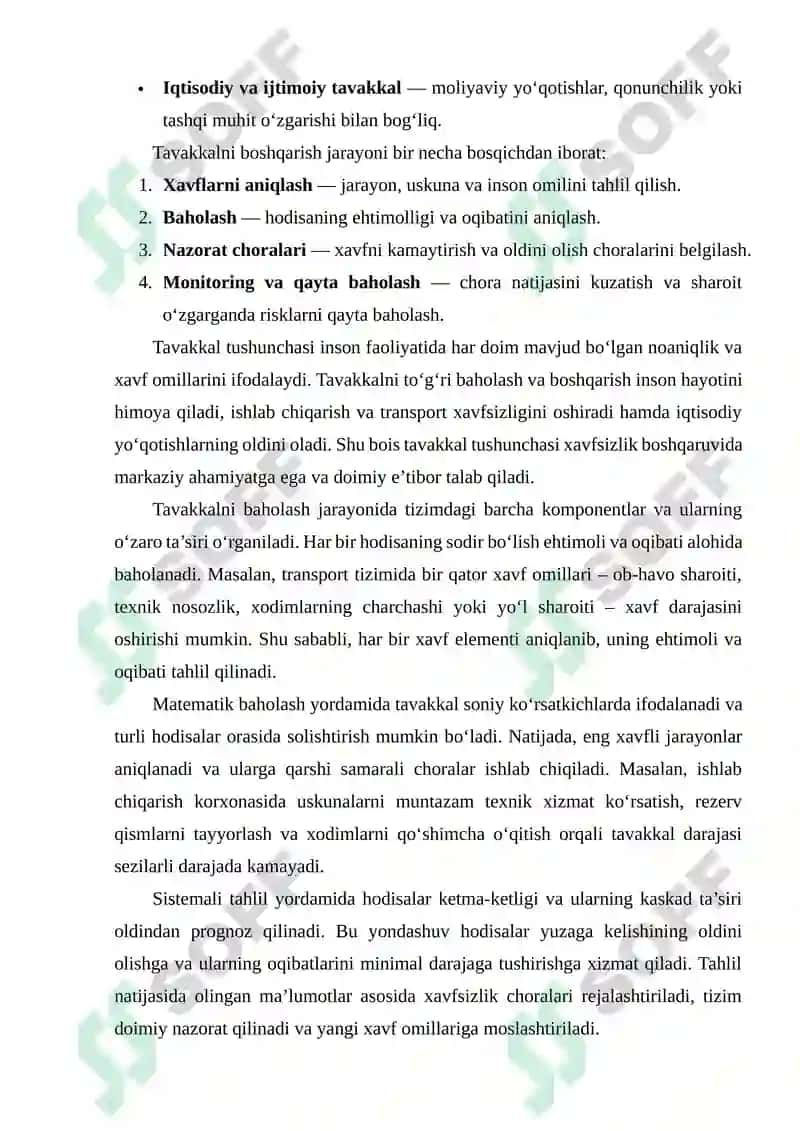 Tavakkal tushunchasi va uning ahamiyati 3