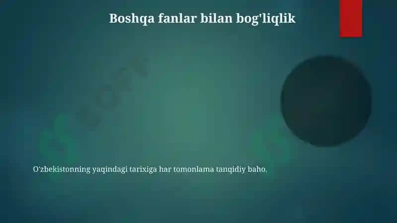 O'zbekistonning eng yangi tarixi 3