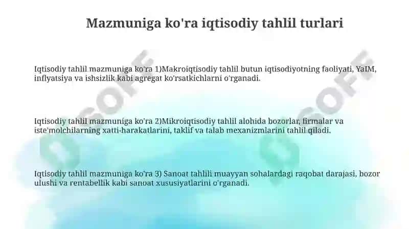 Iqtisodiy Tahlil 3