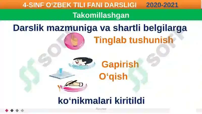 4-SINF O‘ZBEK TILI FANI O‘QUV DASTURI2020-2021 3