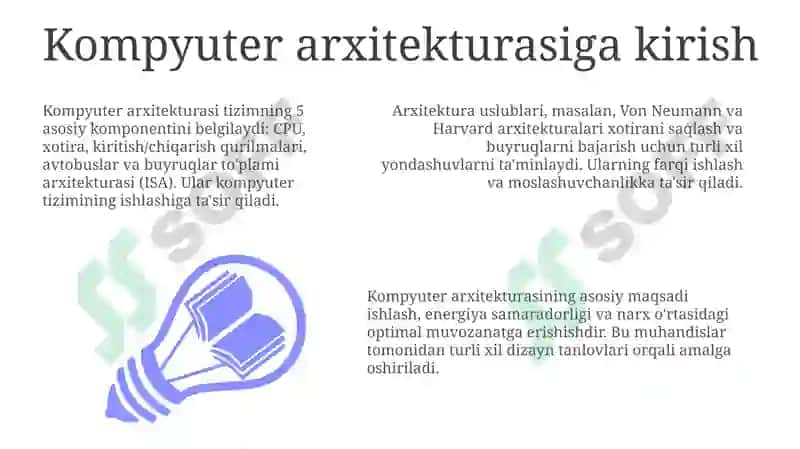 Kompyuterarxetekturasi 3