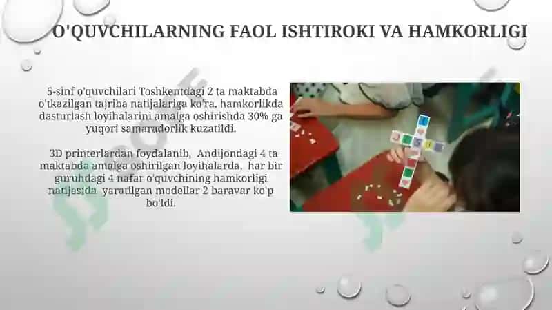 Boshlangʻich Sinf Texnologiya Darslarida Integratsiyalashgan Taʼlim 3