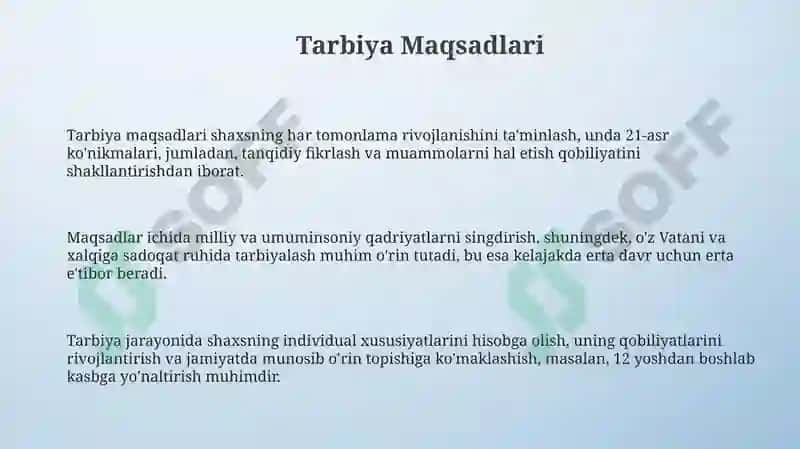 Tarbiyaning umumiy metodlari 3