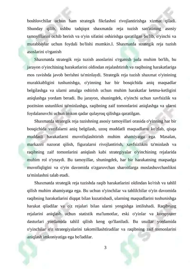Shaxmatda strategik va taktik reja tuzish 3
