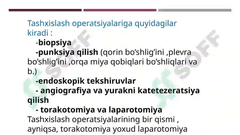 Xirurgik operatsiya qoidalari 3