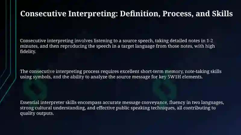 Consecutive Interpreting 3