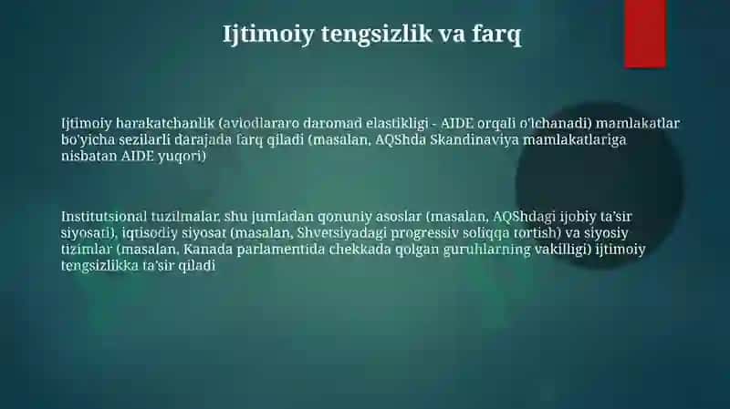 Ijtimoiy Tizimlar va ularning tarkibiy tuzilishi 3