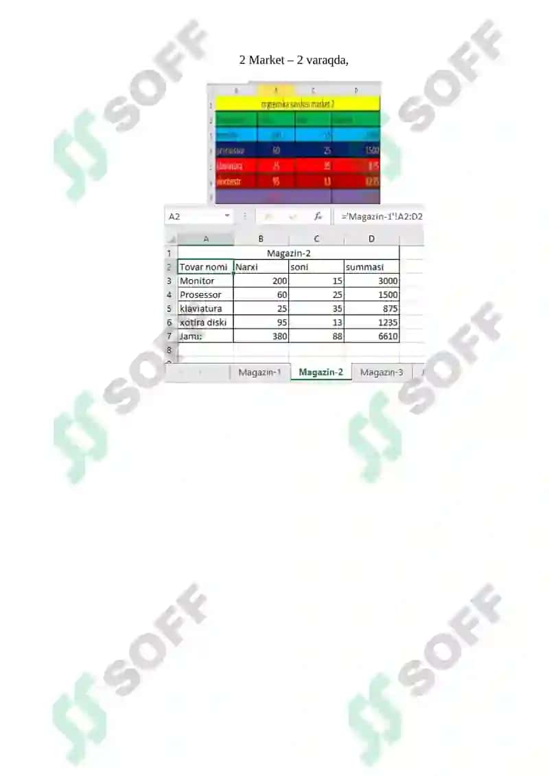 Iqtisodiyot axborot komunikatsion texnologiyalari va tizimlari fanidan amali ish 3