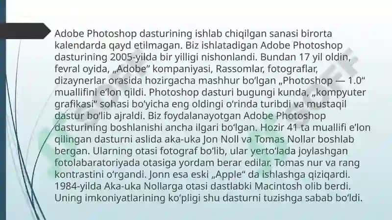 Adobe Photoshop 3