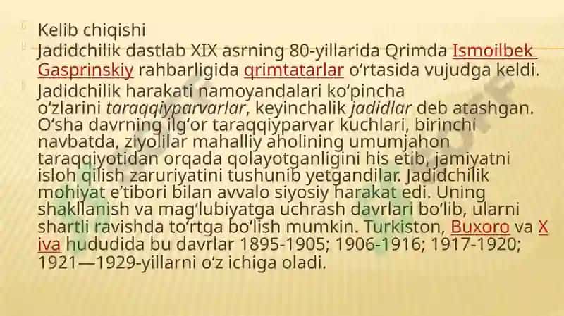 Jadidchilik 3