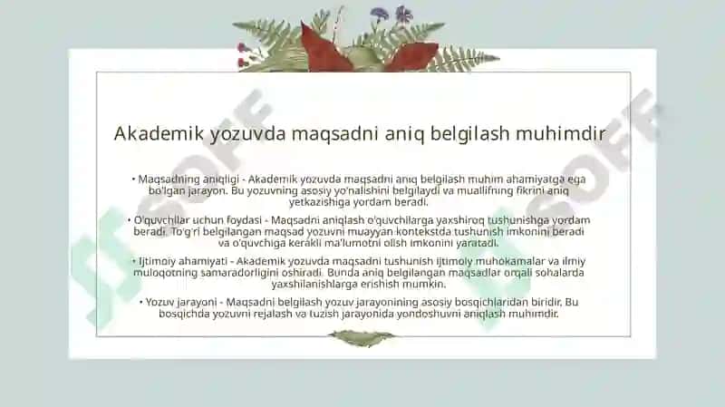 Akademik yozuv va axborot 3