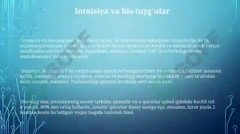 Intuisiya 3