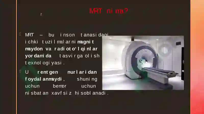 МRТ APARATI 3