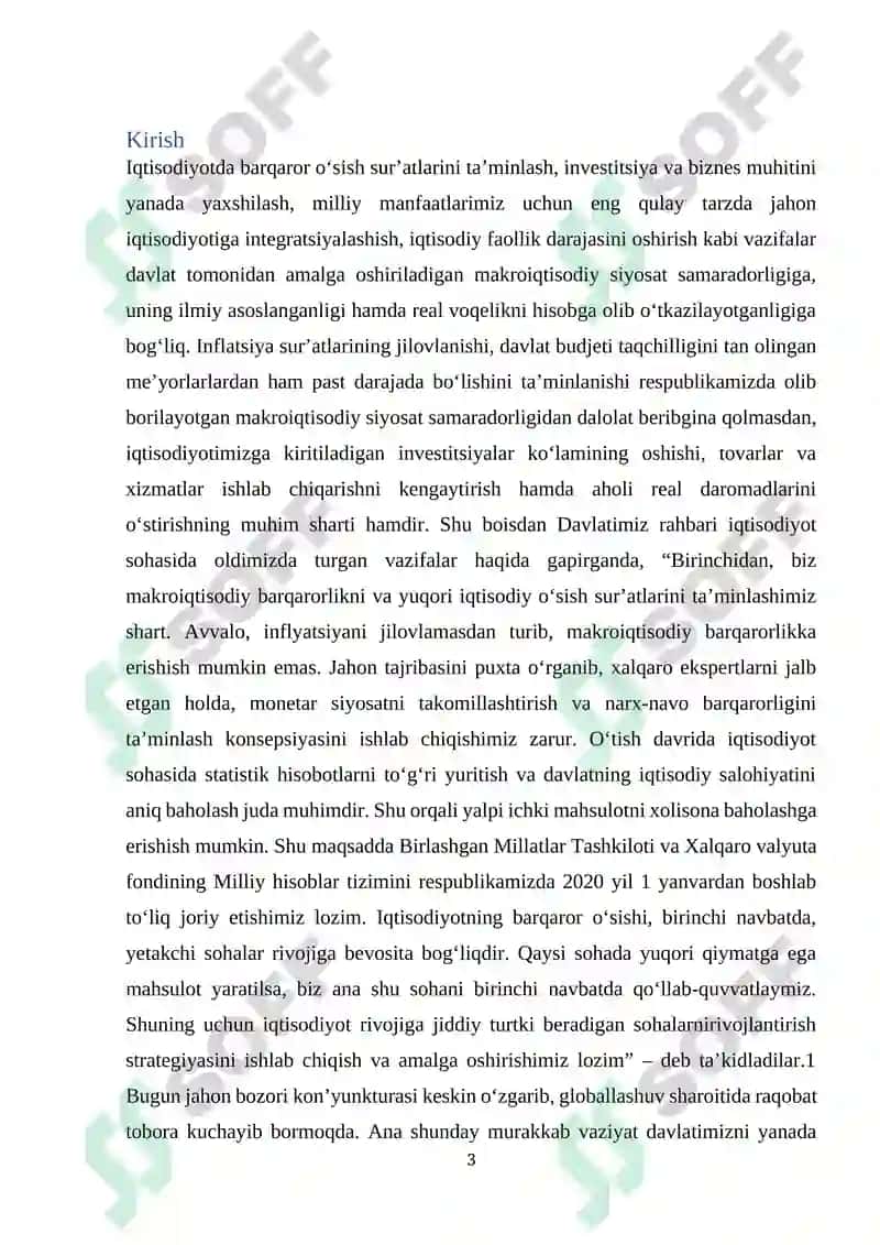 Makroiqtisodiy muvozanatlik va unga erishishning bozor iqtisodiyotidagi shart sharoitlari 3