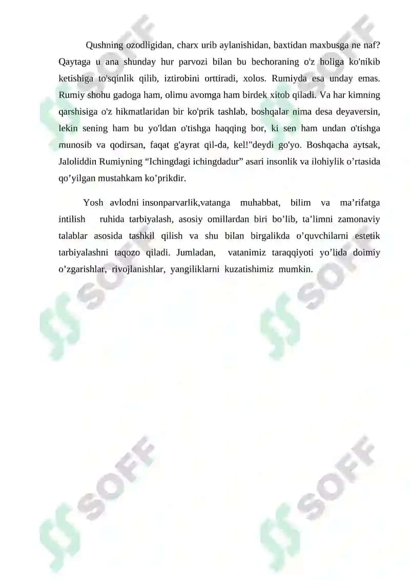 Asardagi inson hususiyatlari tahlili 3