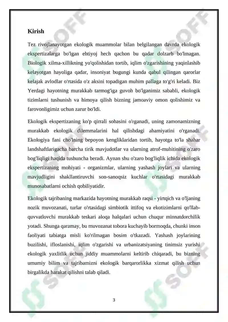 Ekologik Ekspertiza 3