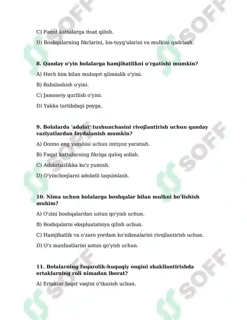 Maktabgacha yoshdagi bolalarni fuqarolik huquqiy ta'limi 3