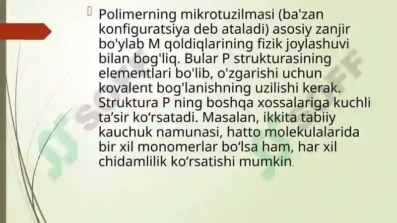 Polimer moddalardan atrof-muhitni muhofazalash 3