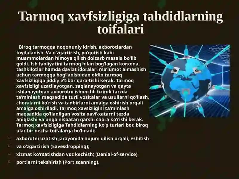 Tarmoq xavfsizligi 3