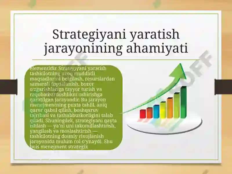 Strategiya yaratish va qayta ishlash jarayoni 3