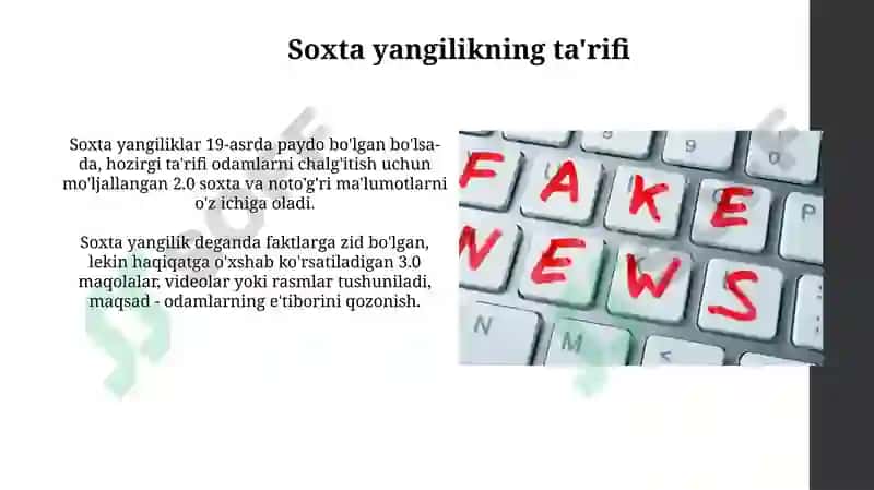 Soxta yangiliklar fenomeni 3