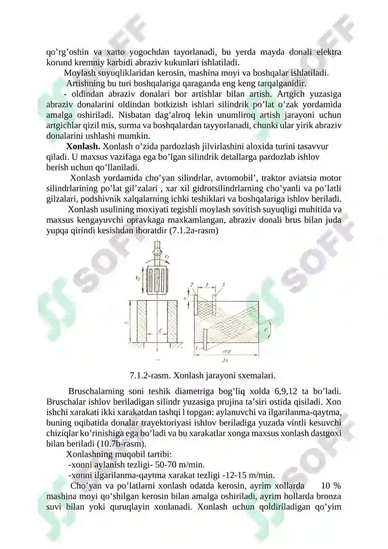ABRAZIV JILOLI ISHLOV BERISHNI ZAMONAVIY USULLARI 3