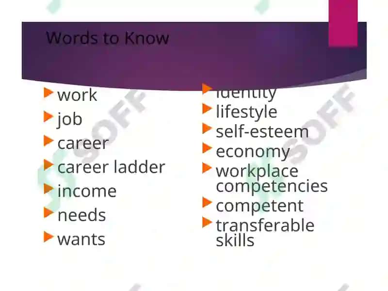 WORK AND JOB 3
