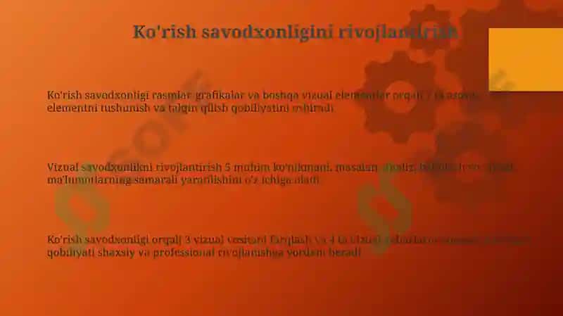 Tasviriy faoliyatga o'rgatish maqsadi 3