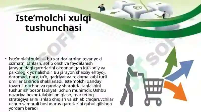 Iste’molchining bozordagi hatti-harakati va uning tanlov nazariyasi 3