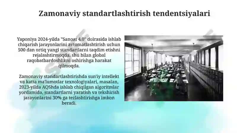 Standartlashtirish rivojlanishining tarixiy asoslari 3