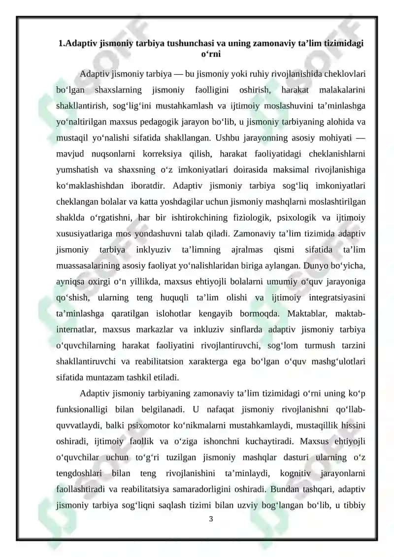 Adaptiv jismoniy tarbiya bo‘yicha o‘rgatish usullari 3