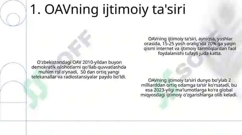 Media maydon tuzilishi, ta’siri va media maydonda axborot tarqatish madaniyati 3
