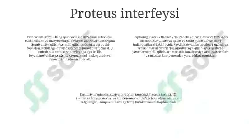 Proteus Dasturiy Ta’minoti 3